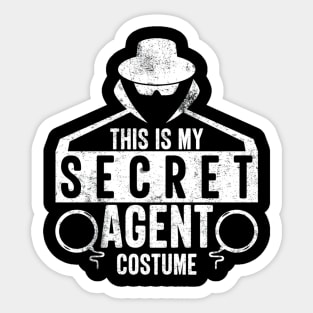 This Is My Secret Agent ' Sticker